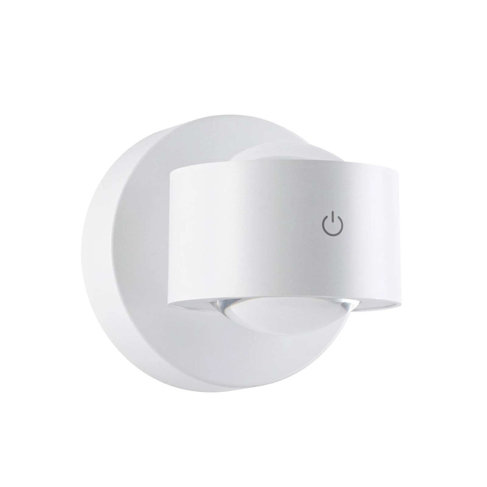 Paulmann Akku-Außenwandleuchte Zorik, weiß 10 cm IP44 Dimmer