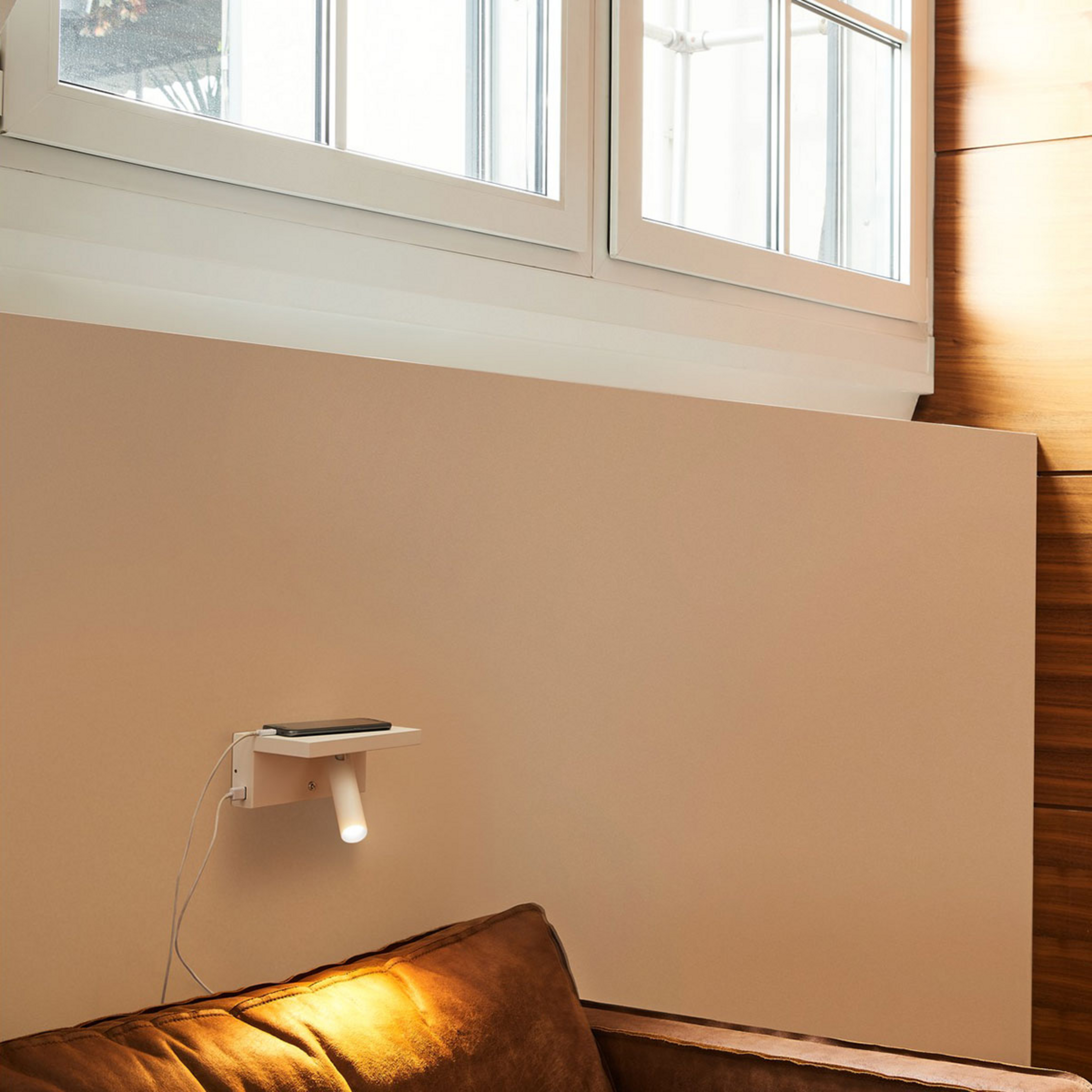 Karpo Væglampe USB White - SLV