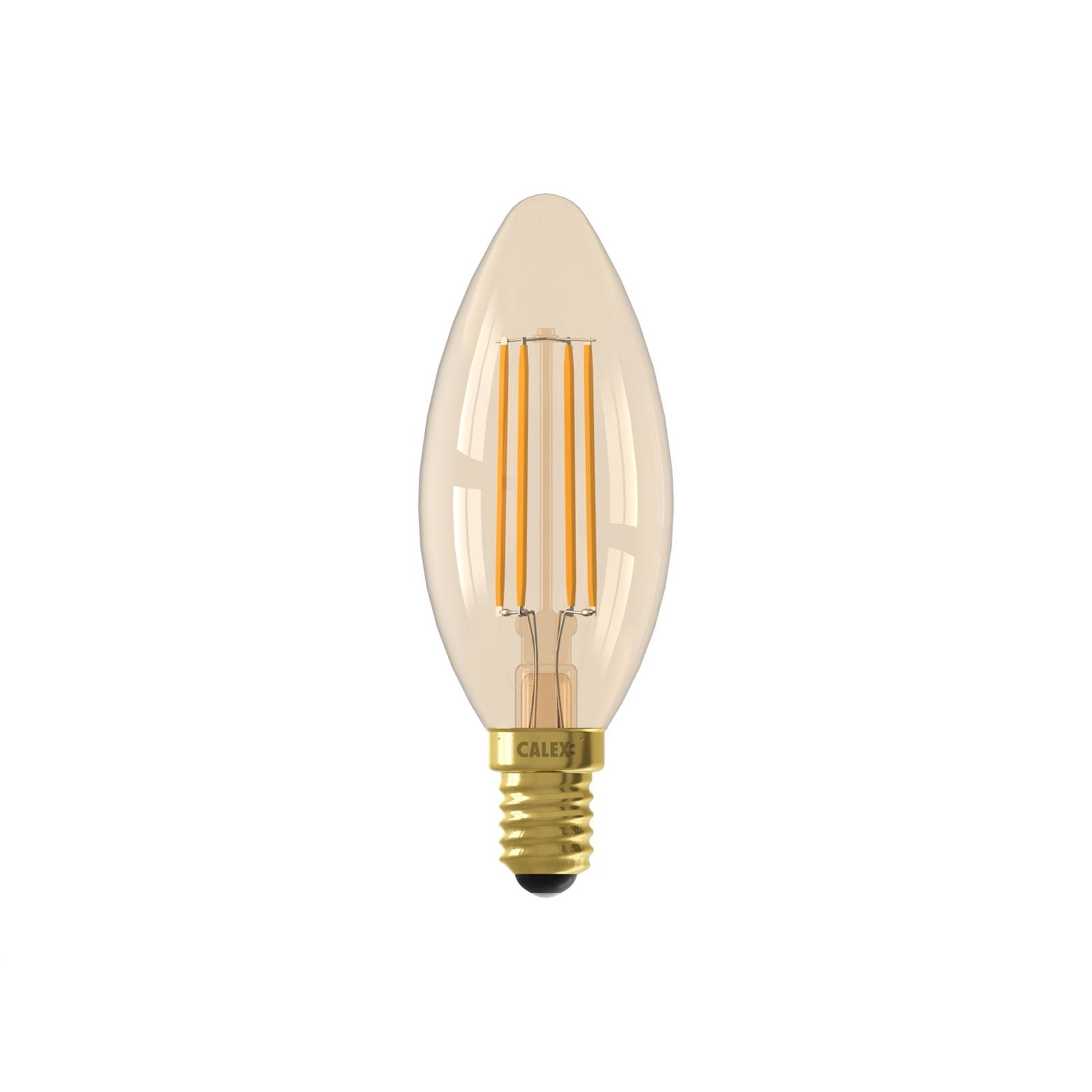 Calex Smart E14 B35 Kerze 4,9W 1800-3000K dim gold