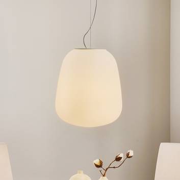 Fabbian Lumi Baka szklana lampa wisząca, Ø 33 cm