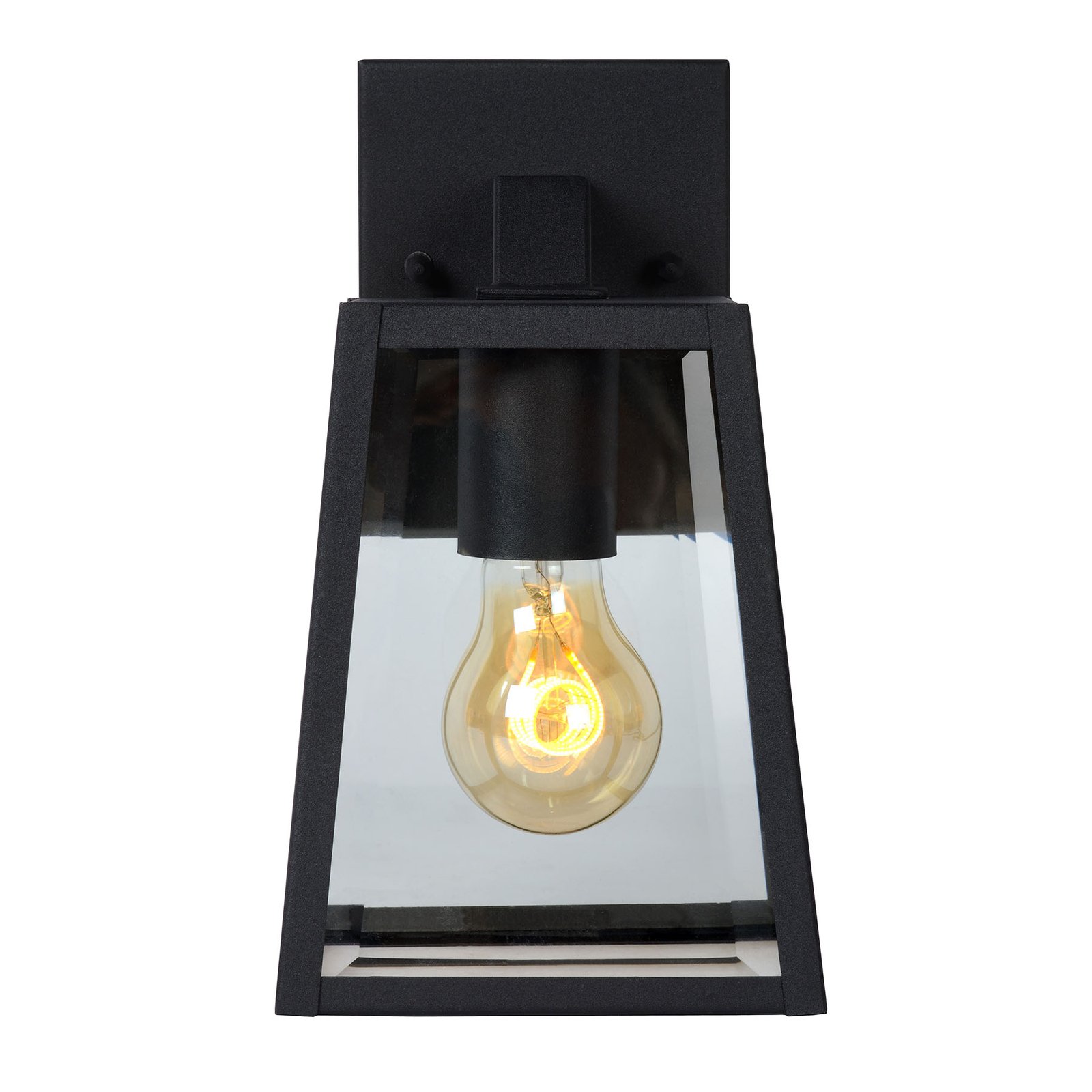 Matslot outdoor wall light with clear glass