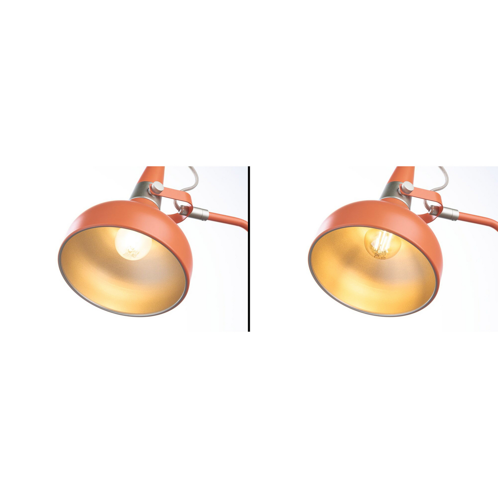 Paulmann Juna STYLE floor lamp, peach, height 158 cm, metal
