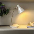 Dyberg Larsen Sleep table lamp, putty white, height 43.3 cm