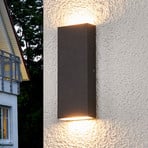 Flache LED-Außenwandlampe Corda