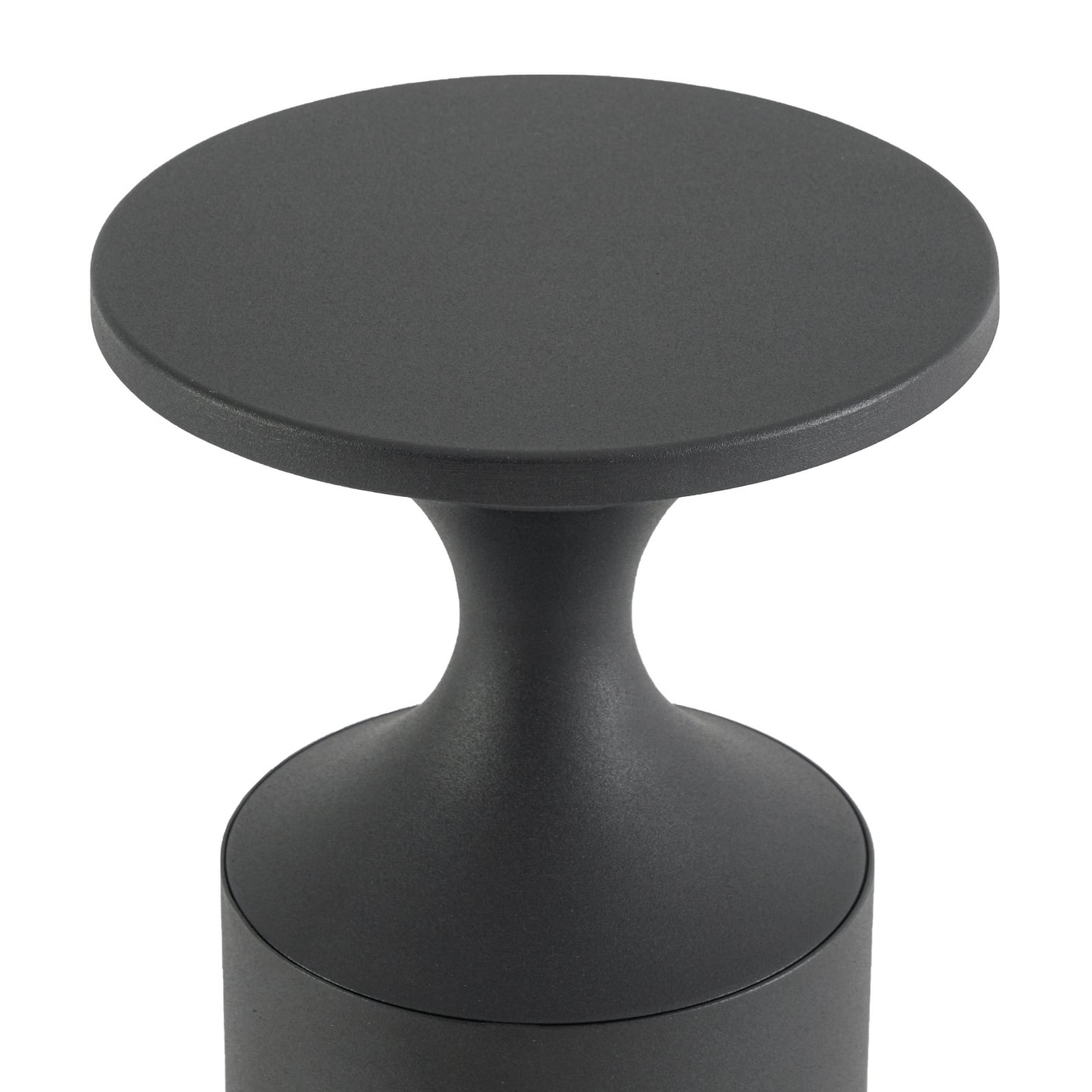 Lucande LED-Wegeleuchte Navor, Höhe 50 cm, schwarz, IP65