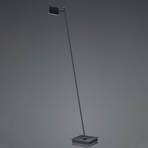 LED stojací lampa Tim, CCT, černá