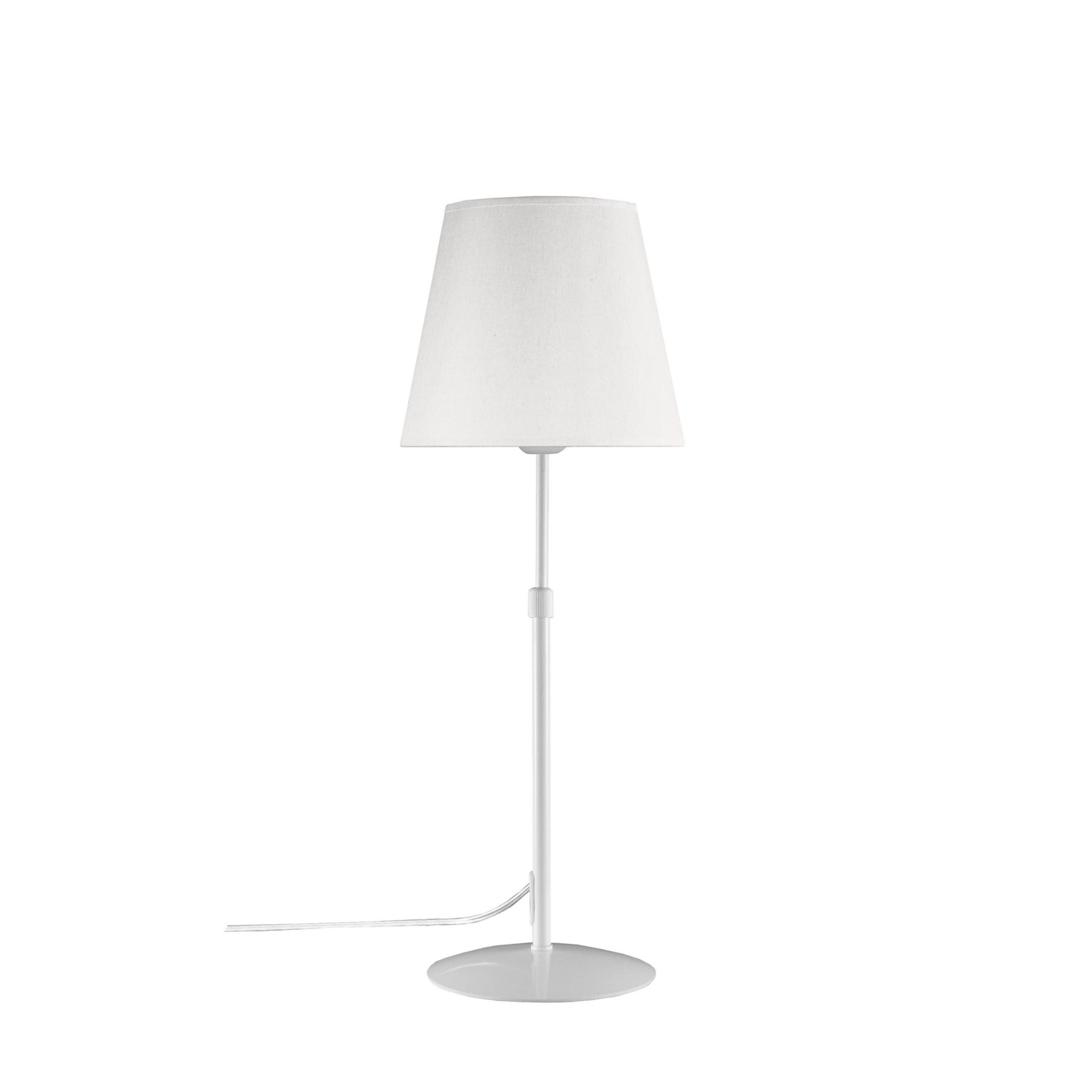 Aluminor Store lampe à poser, blanche/blanche