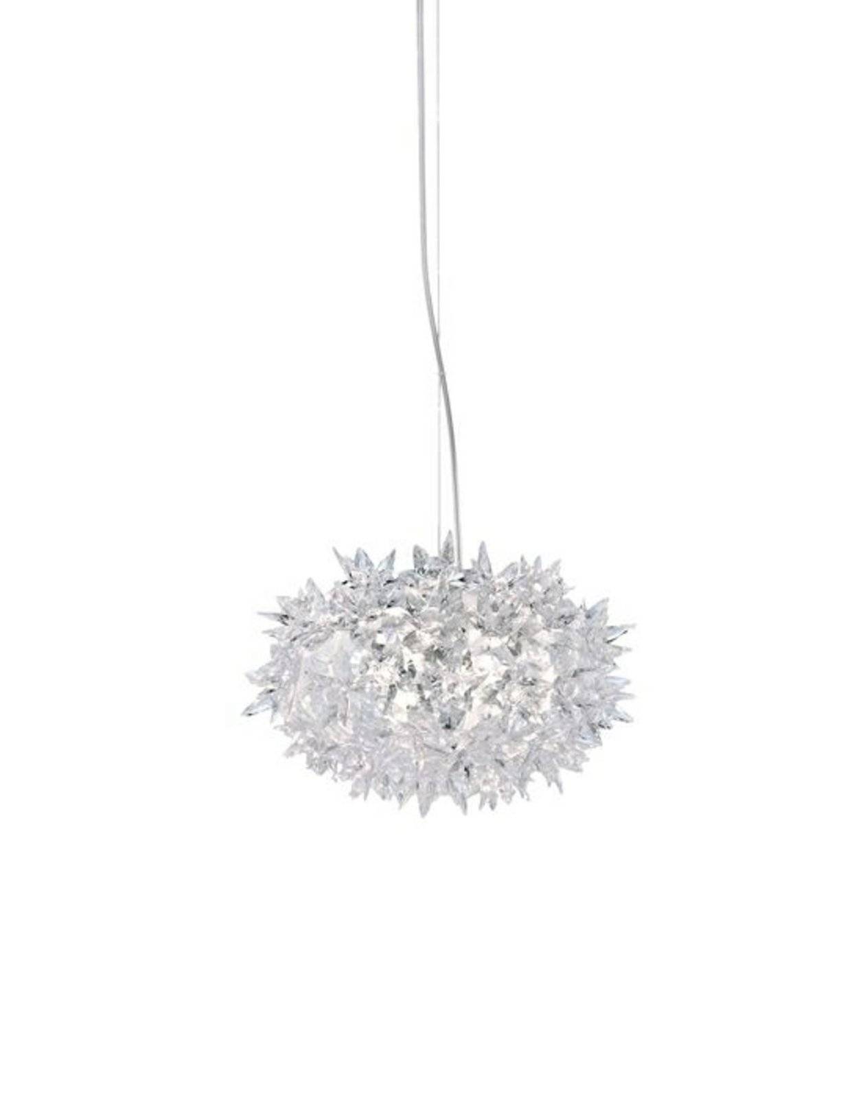 Bloom S2 Závěsná Lampa Crystal - Kartell