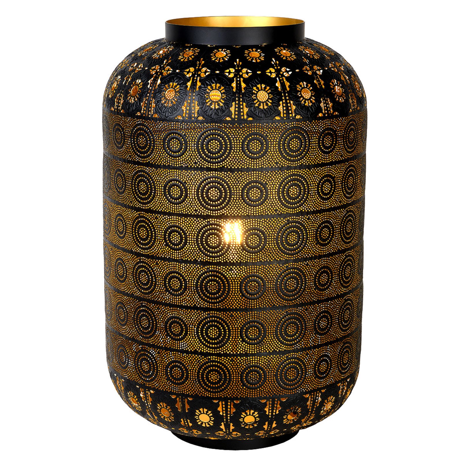 Tahar table lamp in an Oriental design, 39 cm