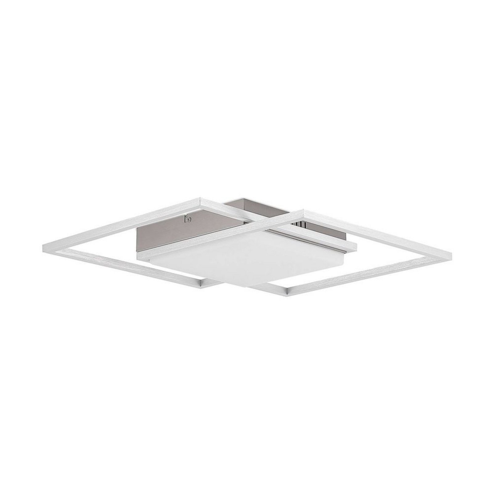 Zayd LED Lámpara de Techo Nickel - Lindby