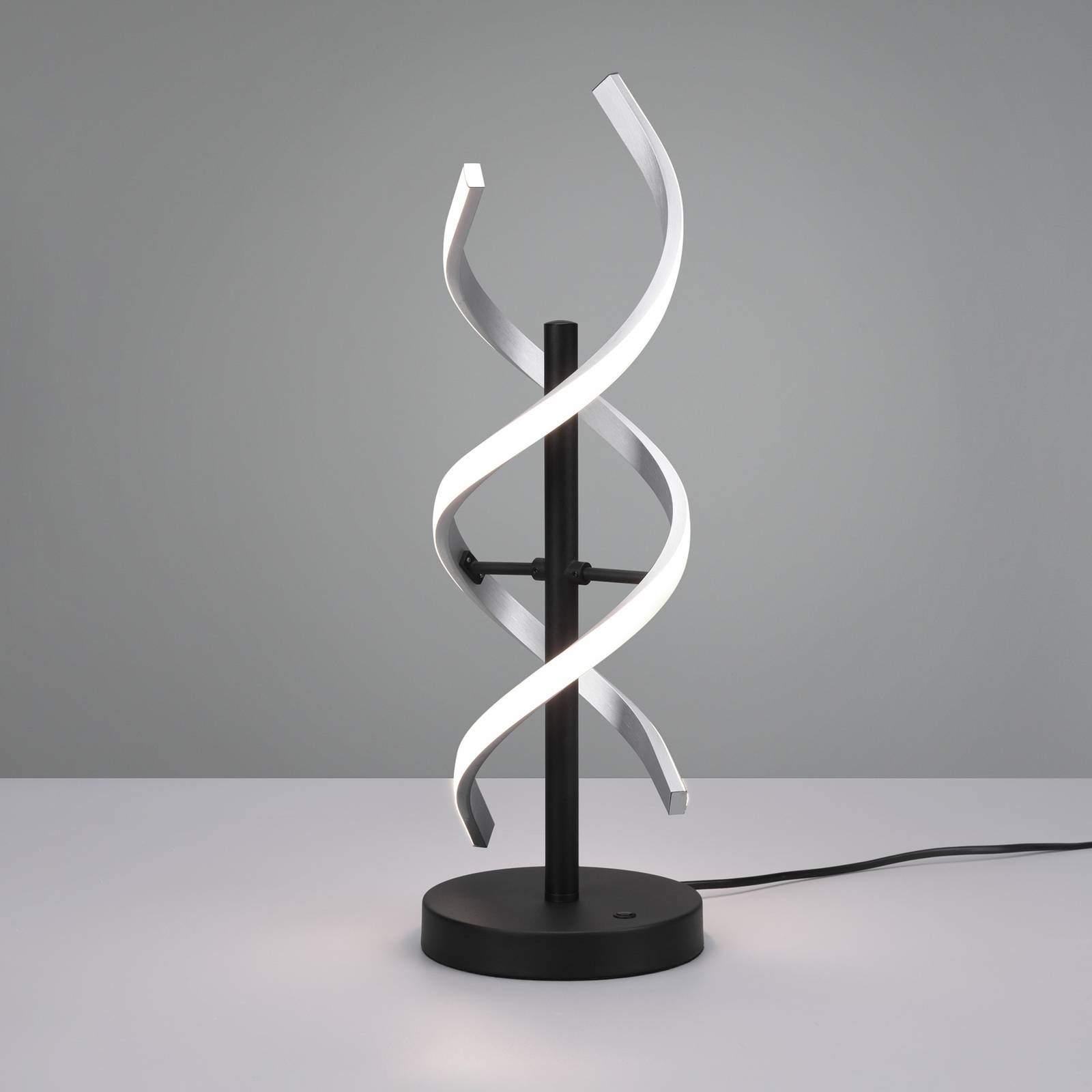 Trio Lighting Stolní lampa Sequence LED, stmívatelná, CCT, hliník