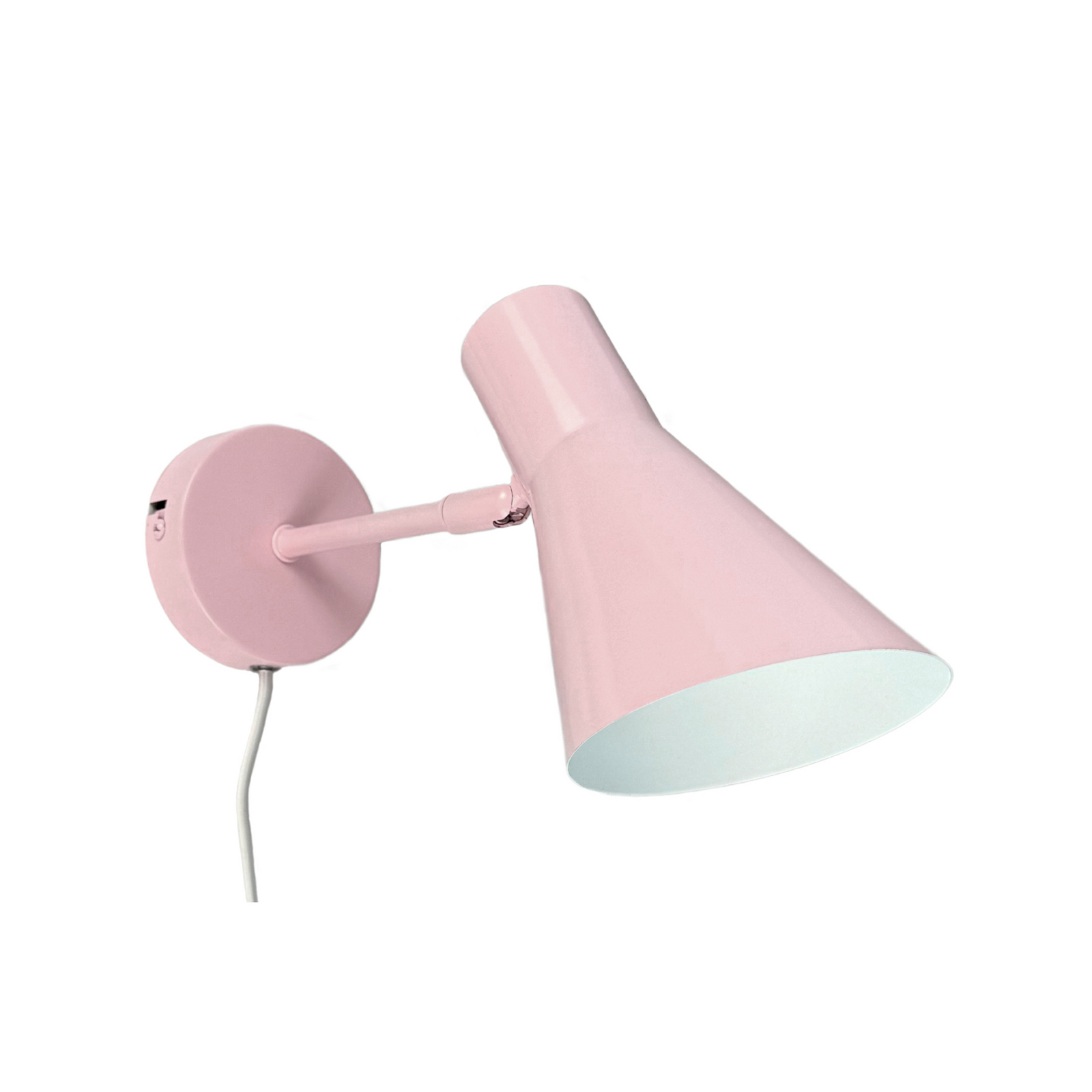 Zidna svjetiljka DL12, ružičasta, E27, metalna - Dyberg Larsen