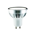 Lampadina LED a riflettore, GU10, 5 W, trasparente, 3.000 K