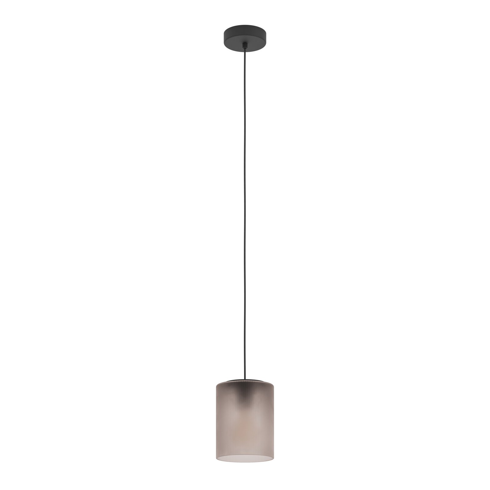 Colomera pendant light, black/grey