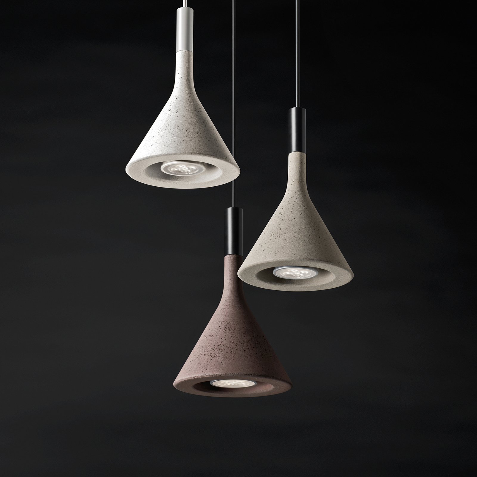 Aplomb Suspension Mini Brown - Foscarini