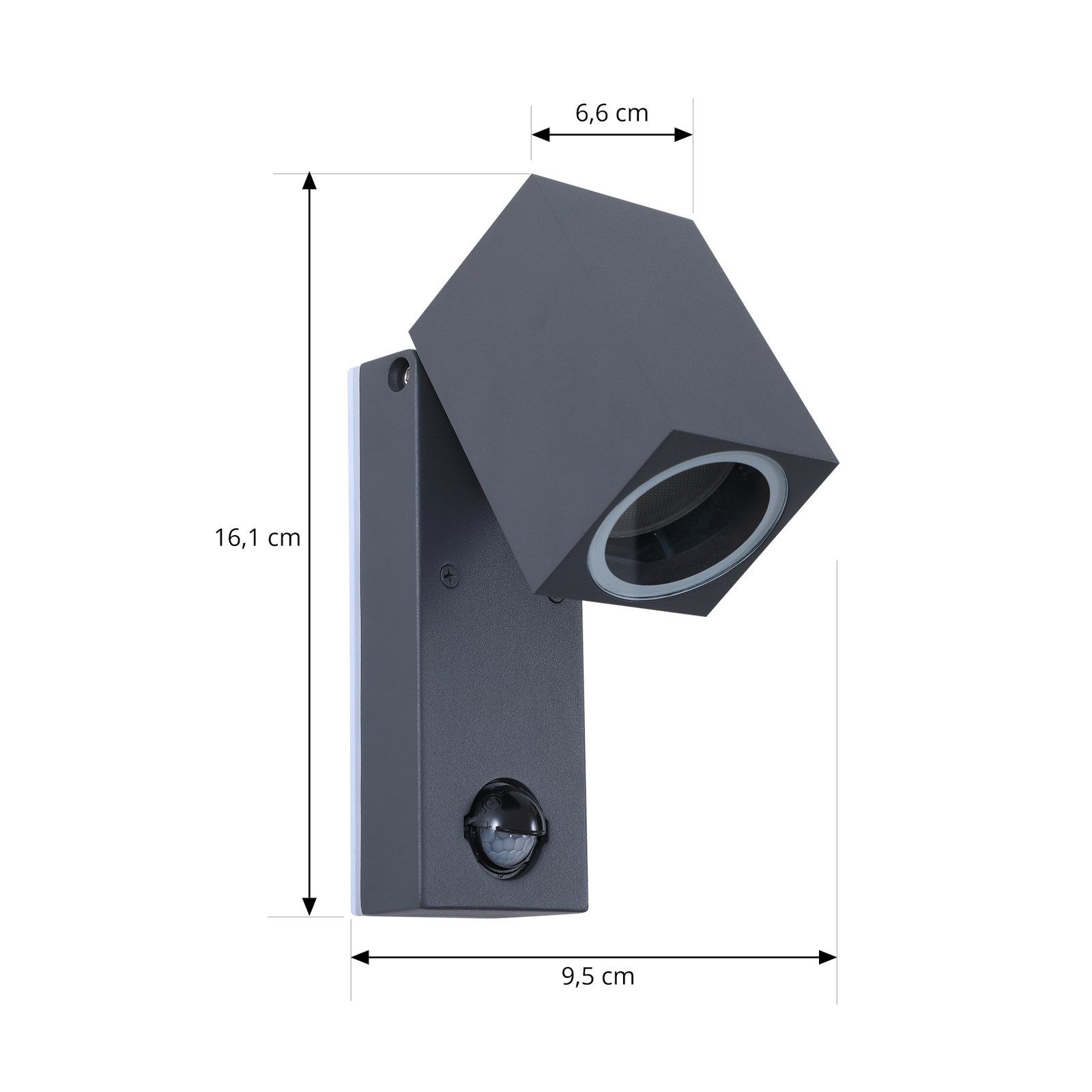 Othil Outdoor Wall Lamp w/Sensor Grey - Lindby