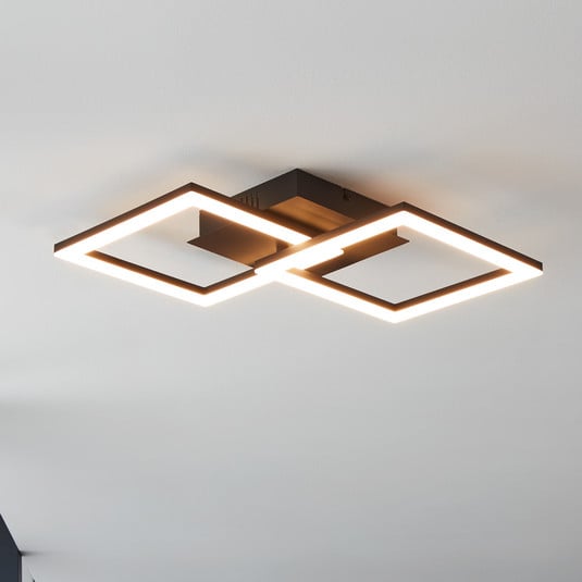 EGLO connect Paranday-Z LED-Deckenlampe 2-flg 52cm