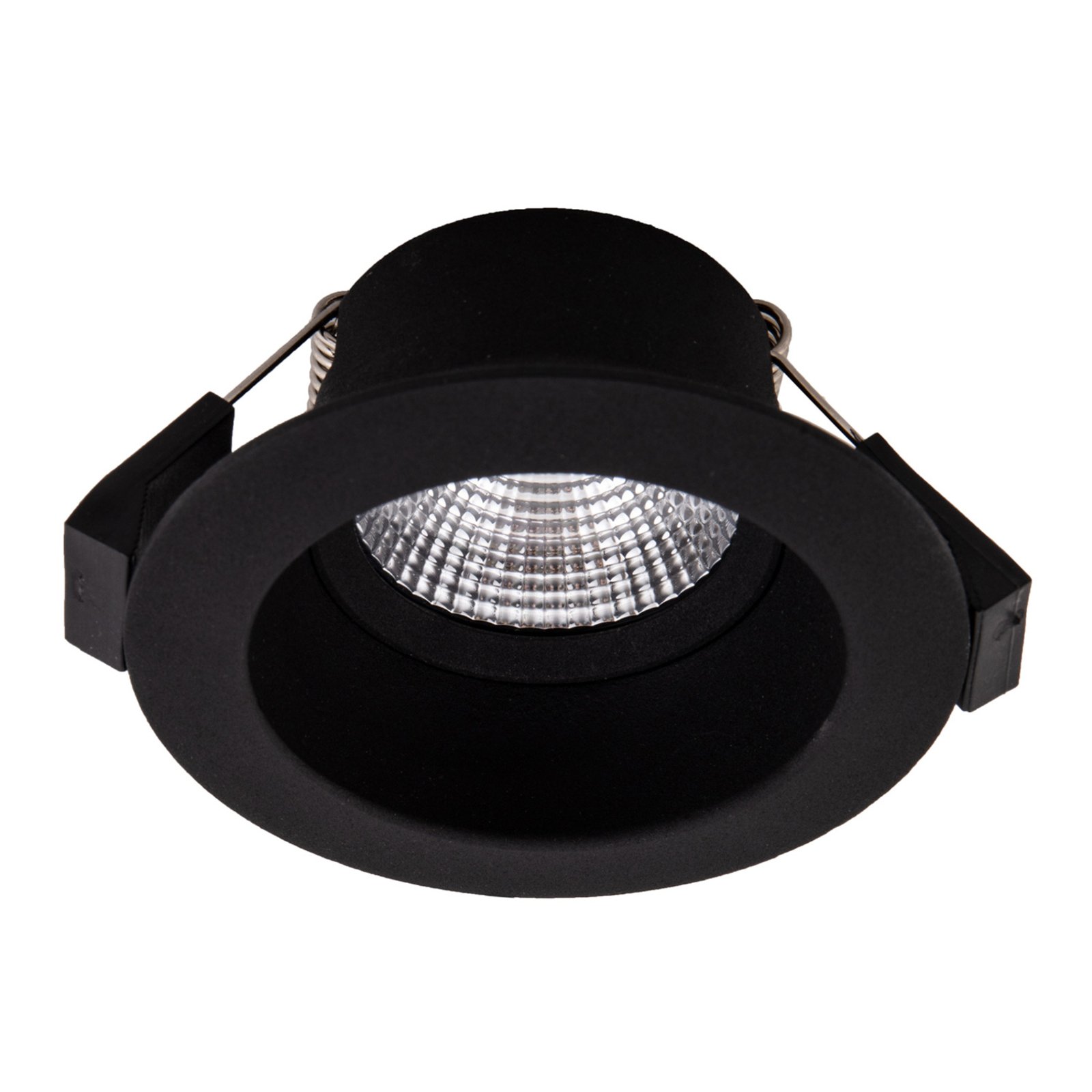 SLC One Soft LED-Einbauspot schwarz 2.700K