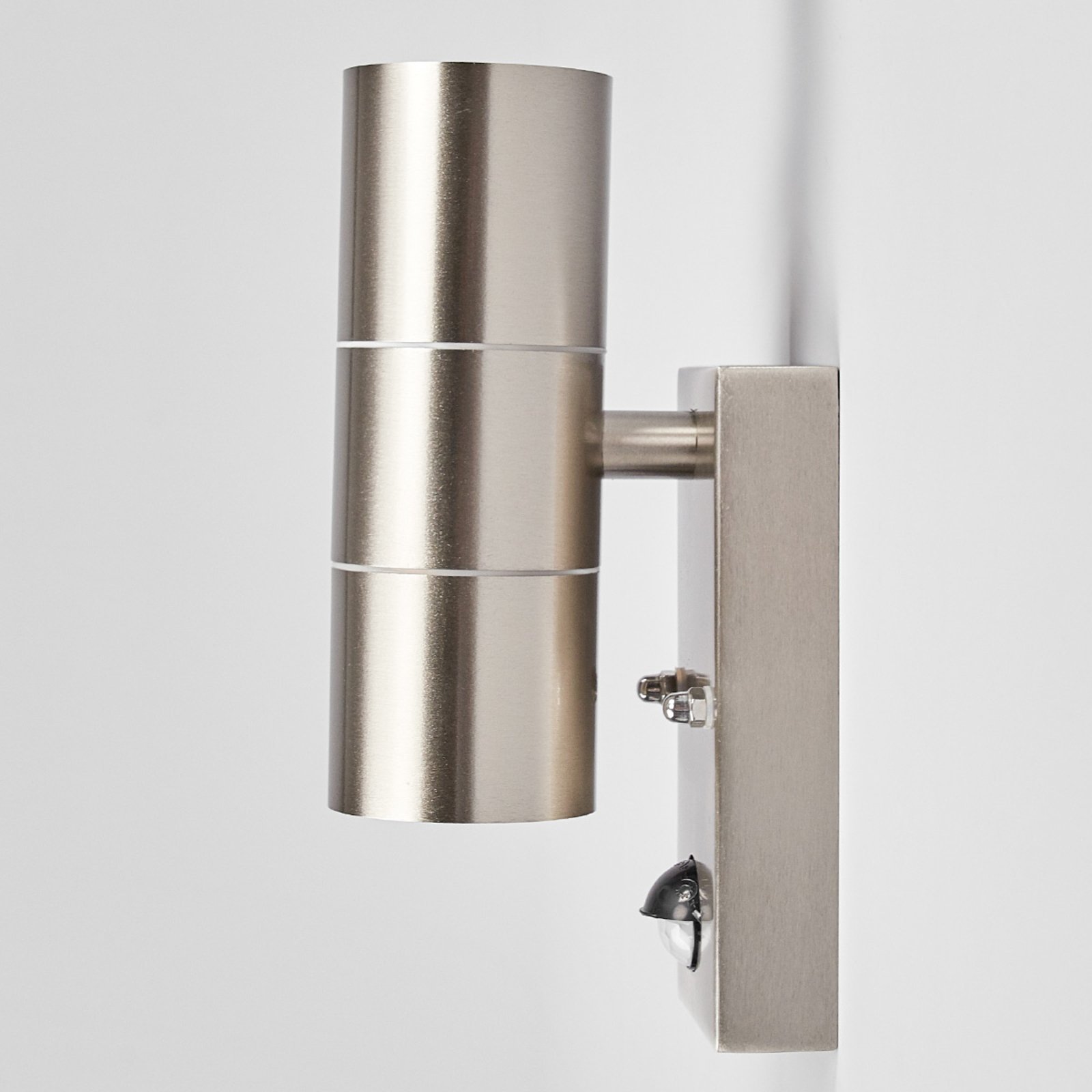 Eyrin Outdoor Wall Lamp w/Sensor Steel - Lindby
