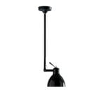 LUXY H1 Black/Glossy Black Stropní Lampa - Rotaliana