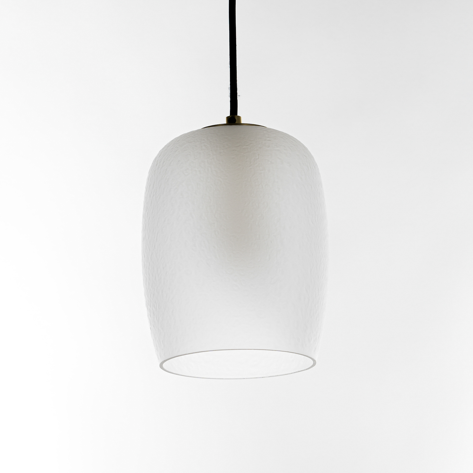 Lucande Taylan hanglamp 1-lamp glazen kap