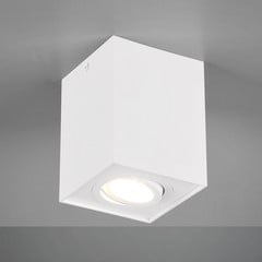 Plafoniera Biscuit, 1 luce, bianco