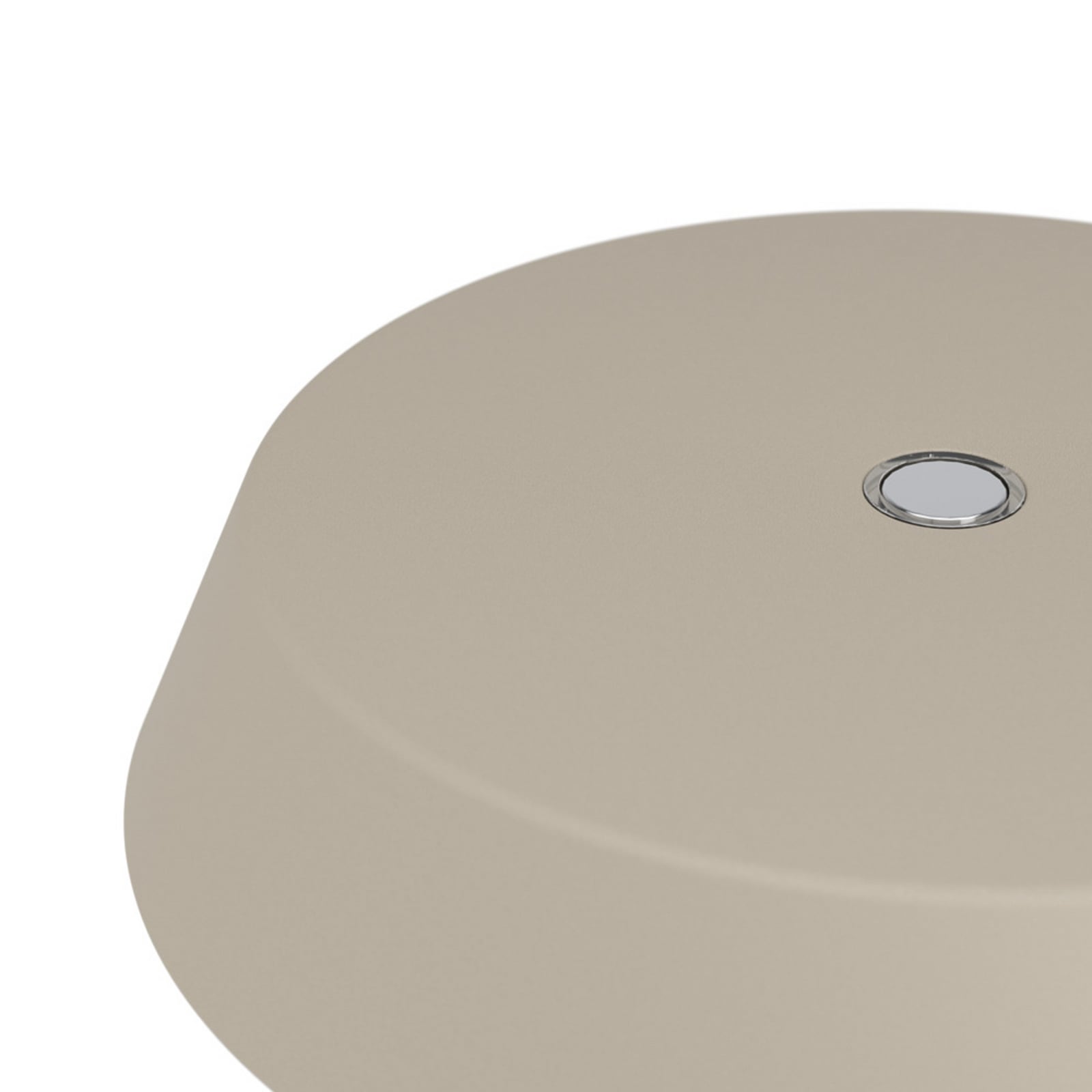EGLO LED tafellamp met oplaadbare batterij TURCIO, chroom/beige, 20 cm, IP44,