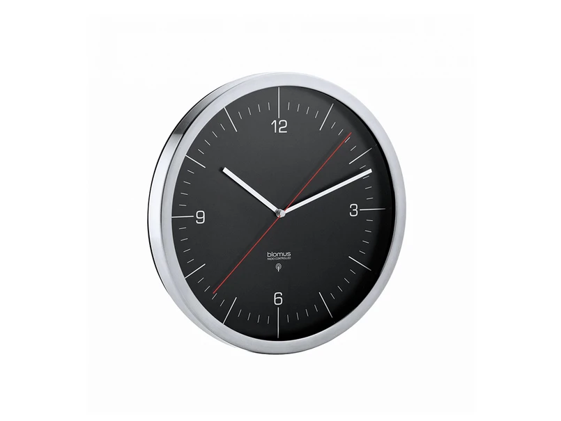 Blomus - Crono Radio-Controlled Horloge Ø30 Black