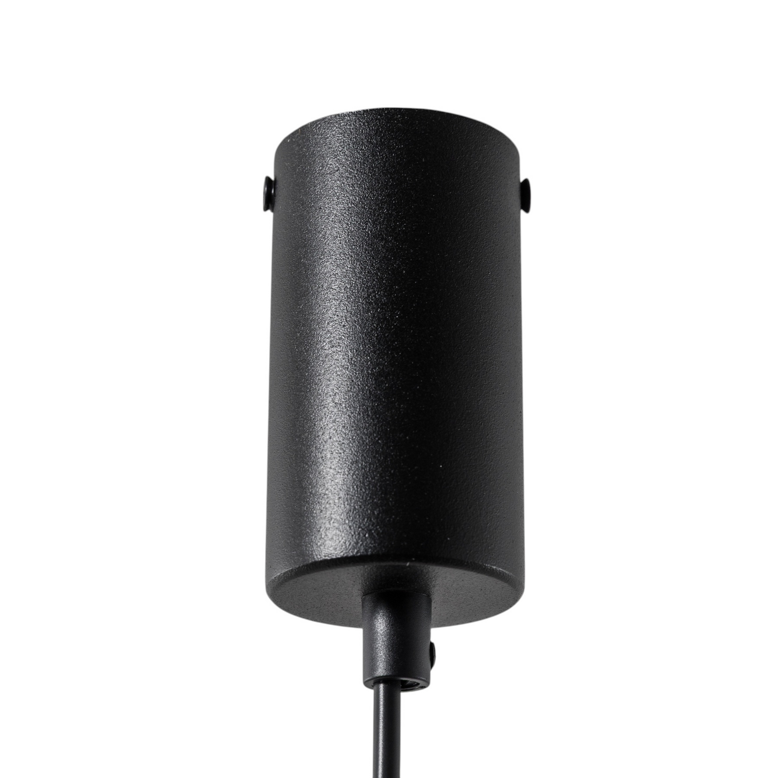 Hängeleuchte Sopel Lux, 1-flammig, schwarz/silber, G9