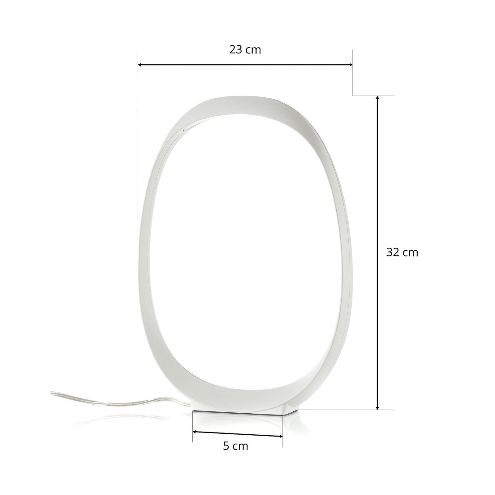 Foscarini Anisha piccola LED stolní lampa, 32cm