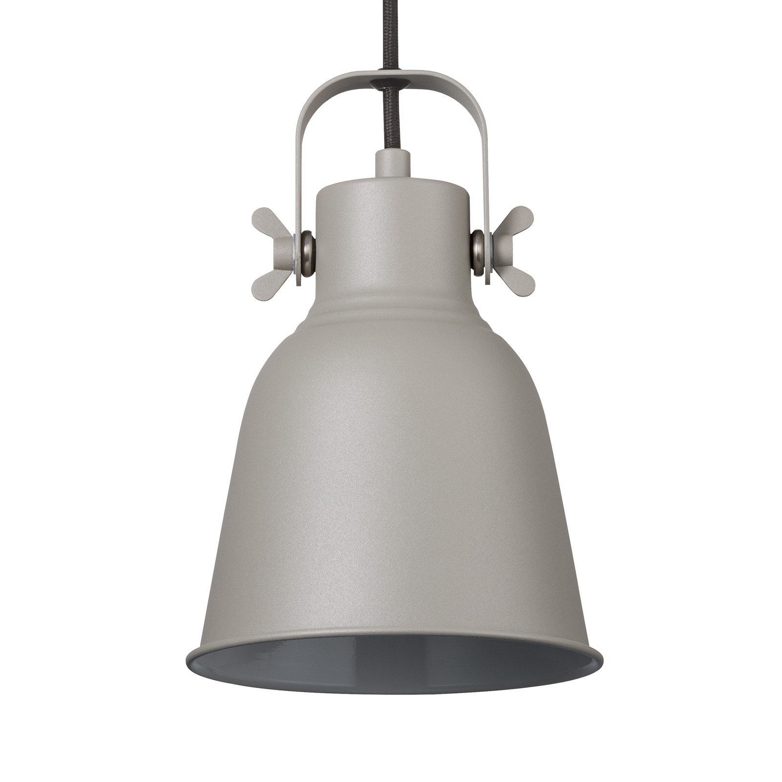 Adrian pendant light with metal shade
