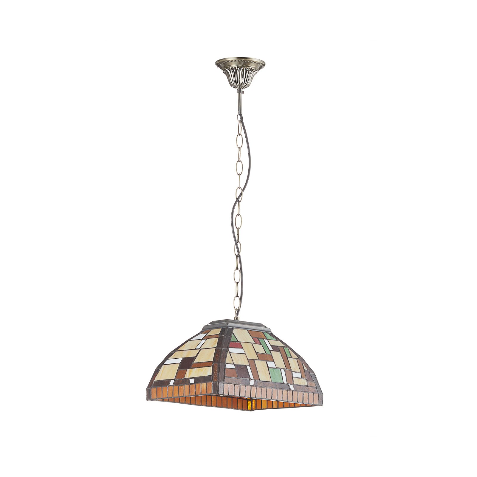 Mosaico hanglamp in Tiffany stijl