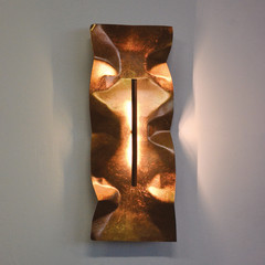 Knikerboker Crash Tube aplique, pan bronce
