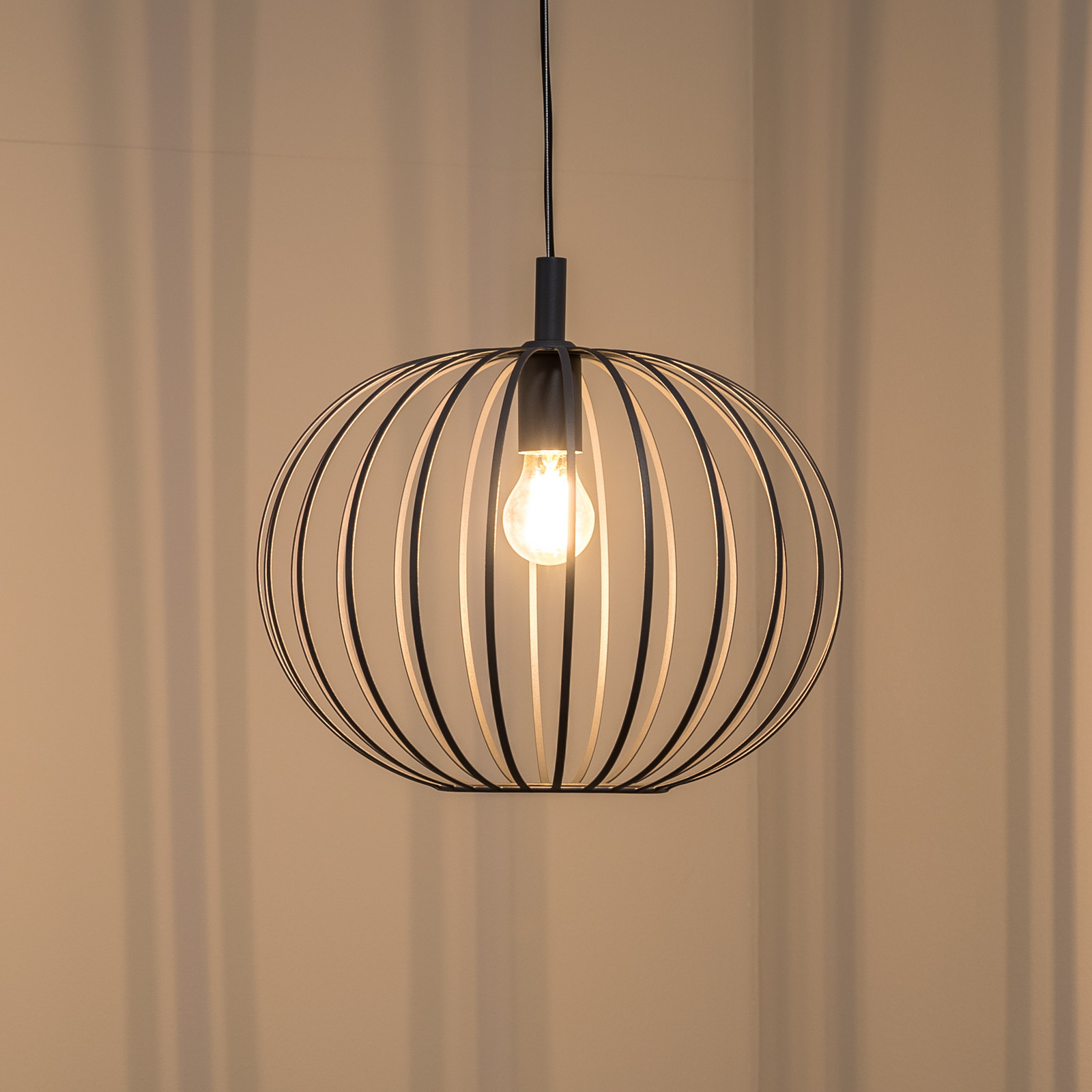 Argon Suspensie Valor antracit oțel Ø 40 cm - Camera de zi / sufragerie - modern - Metal