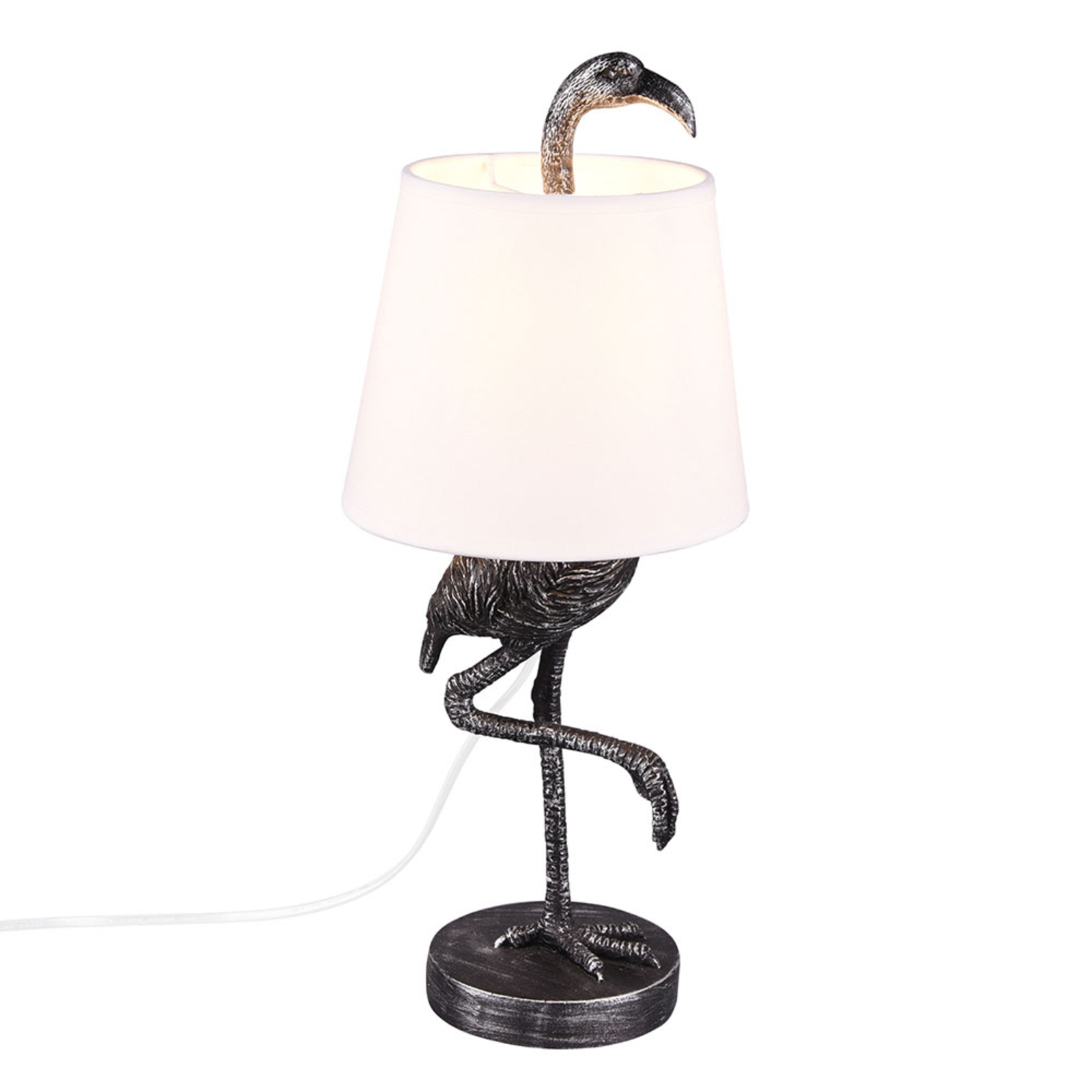 Tischleuchte Lola mit Flamingo-Figur