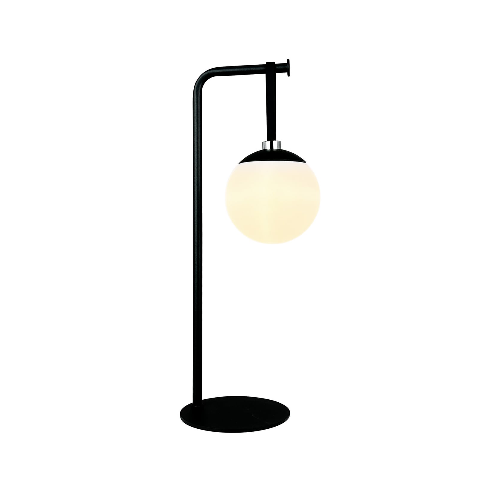 Odin LED-dekorlampa med batteri, svart/vit, IP44 – Dyberg Larsen Odin LED-dekorlampa med batteri, svart/vit, IP44 – Dyberg Larsen