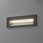 BEGA 33054 LED-Wandeinbau 3.000K silber 26 cm