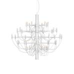 FLOS 2097/50 LED chandelier, clear, white