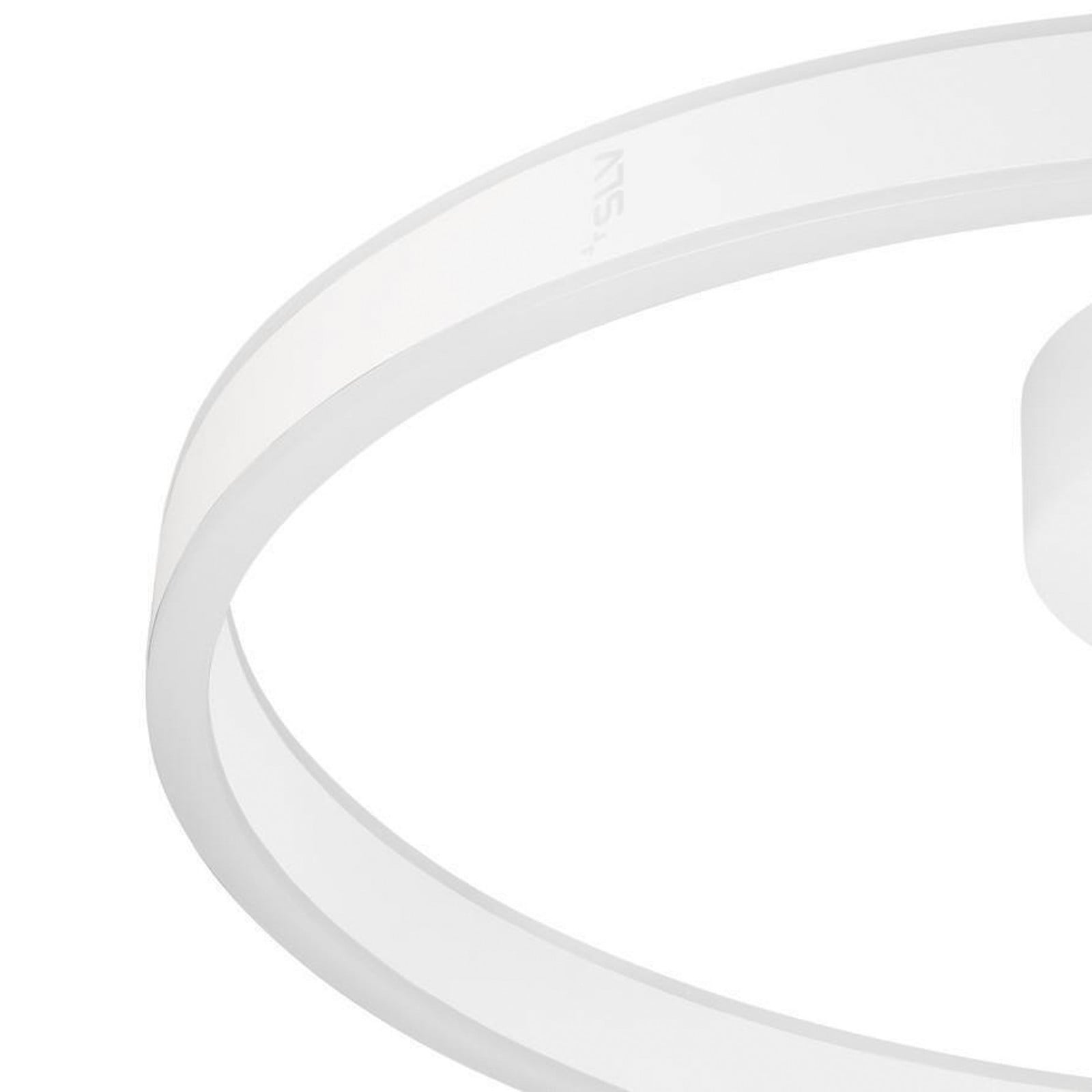 SLV plafonieră LED One Ø 60 cm alb metal CCT - Camera de zi / sufragerie - Modern - Aluminiu