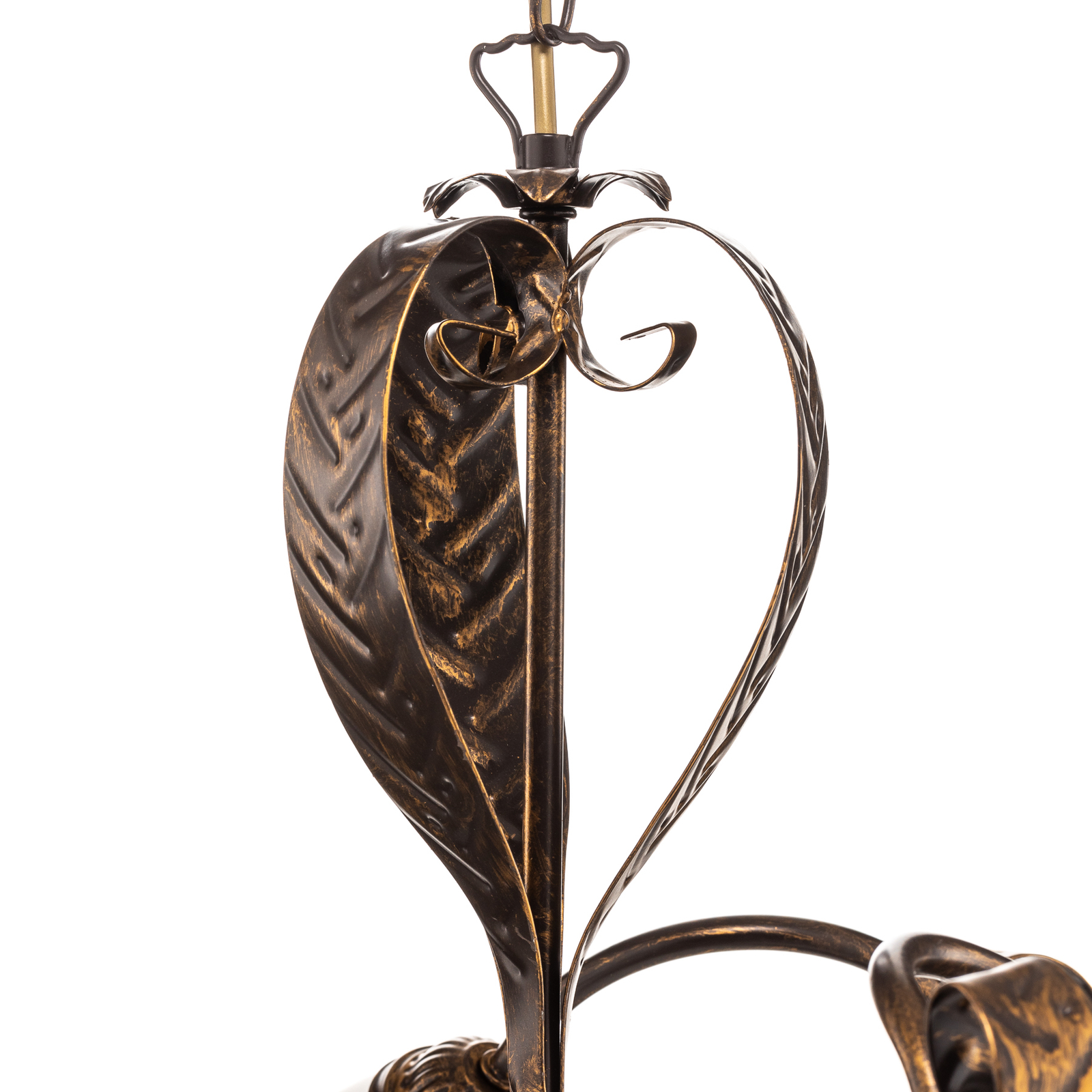 Sonia hanglamp, 3-lamps, brons