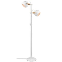 D.C Stehleuchte 2L Ø18 White/Oak - Halo Design
