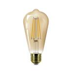 Philips E27 LED bulb rustic ST64 3.1W 1800K gold