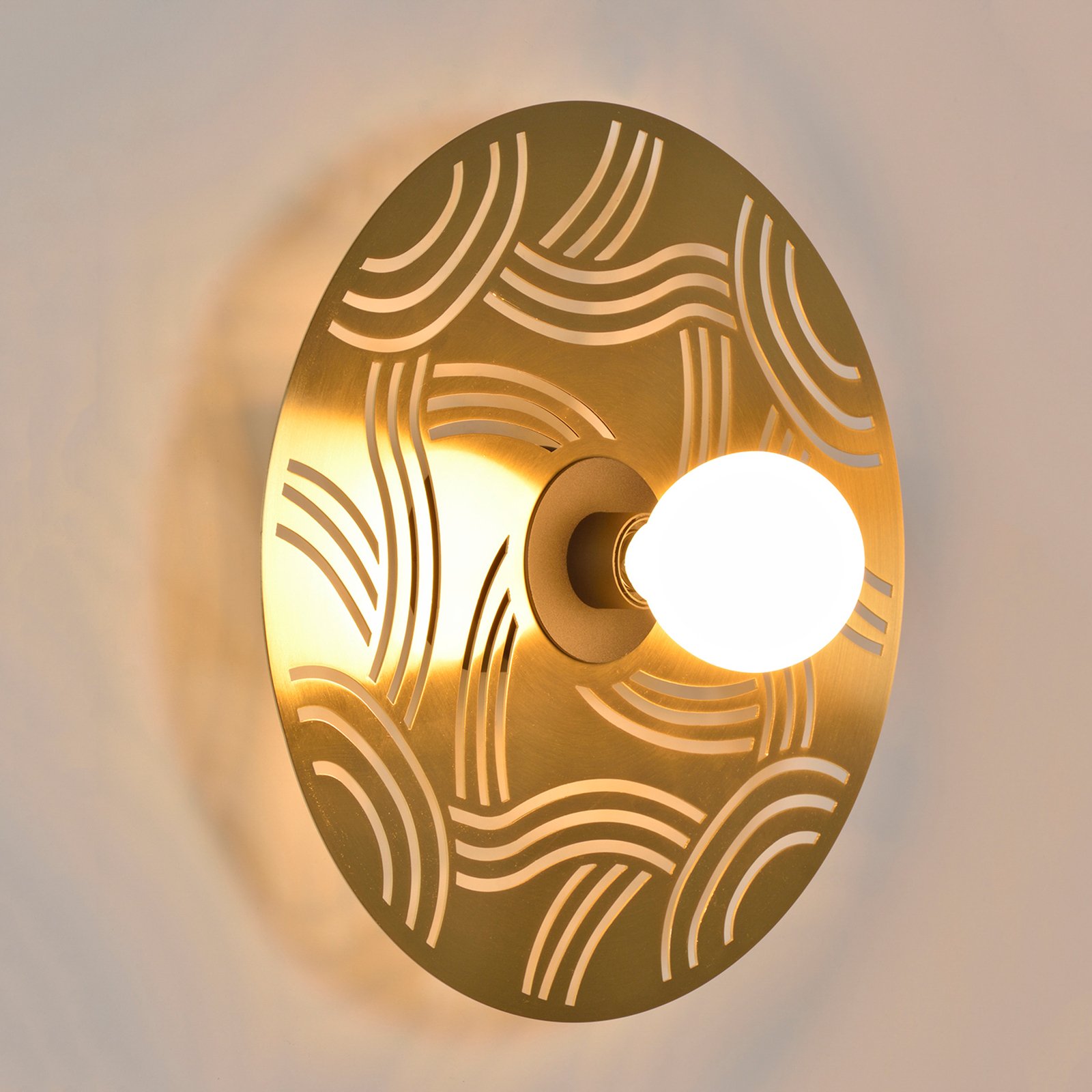 Ariane Wandleuchte, Ø 40 cm messing - MARKET SET