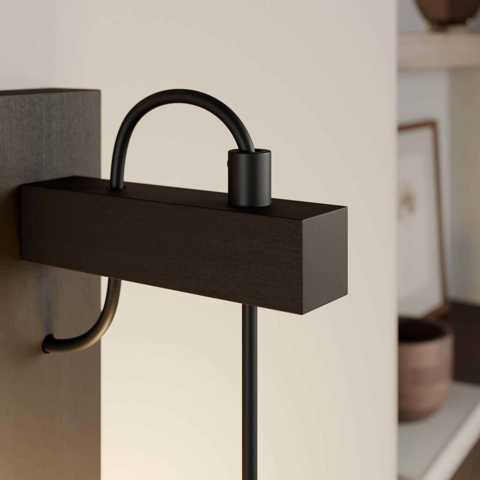 Kinkiet Tyske z drewna, wenge