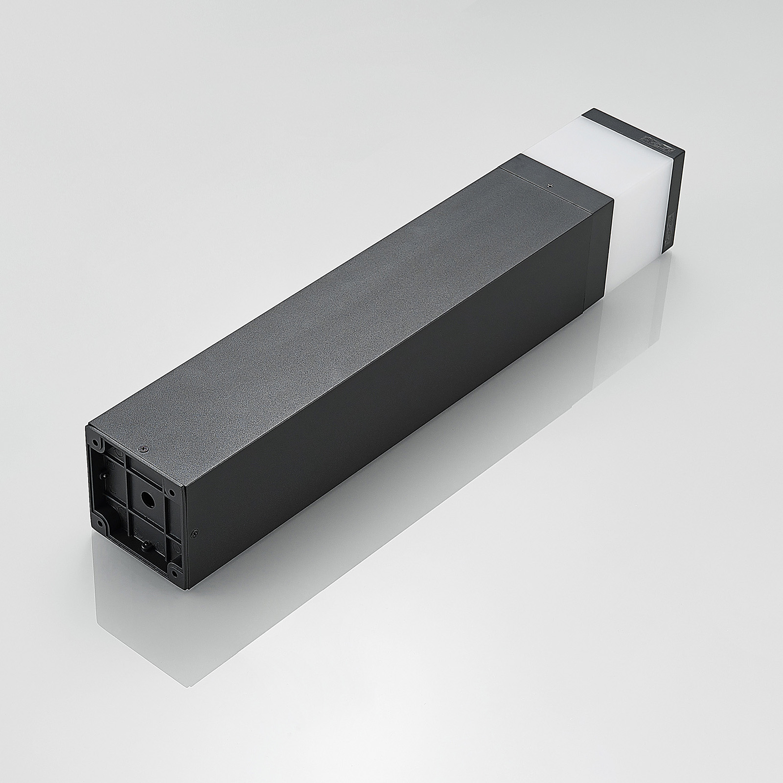 Litas Square LED Lámpara Jardín Dark Grey - Lindby