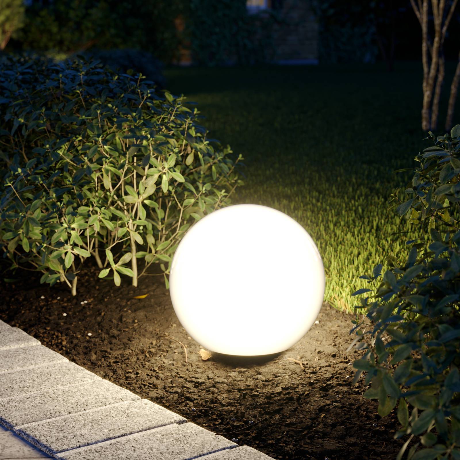 Euluna Lampe sphérique Cumulus S pour le jardin Ø 30cm