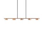 Kaylou 5 Pendant Bronze -Lindby