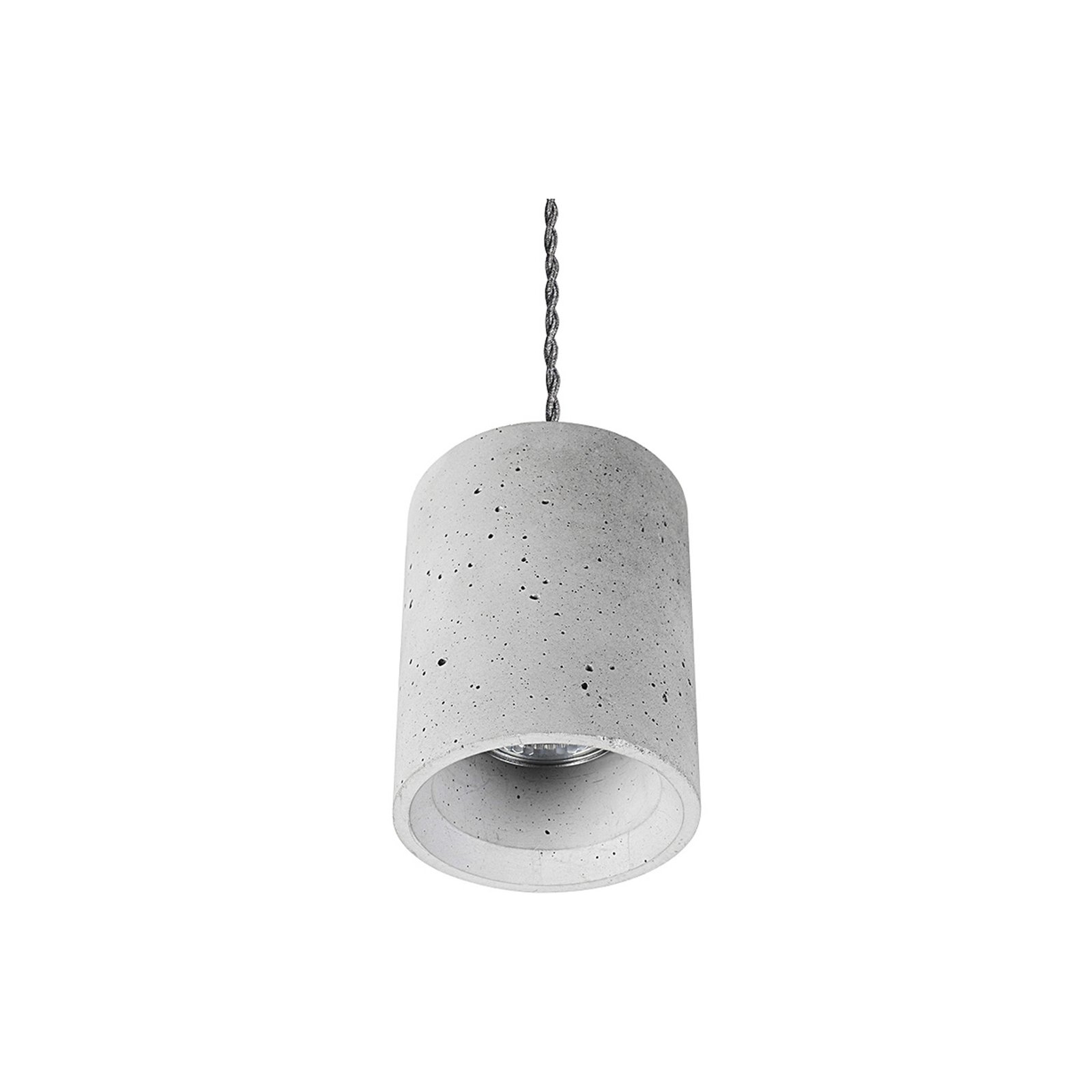 Hanglamp Shy met betonkap