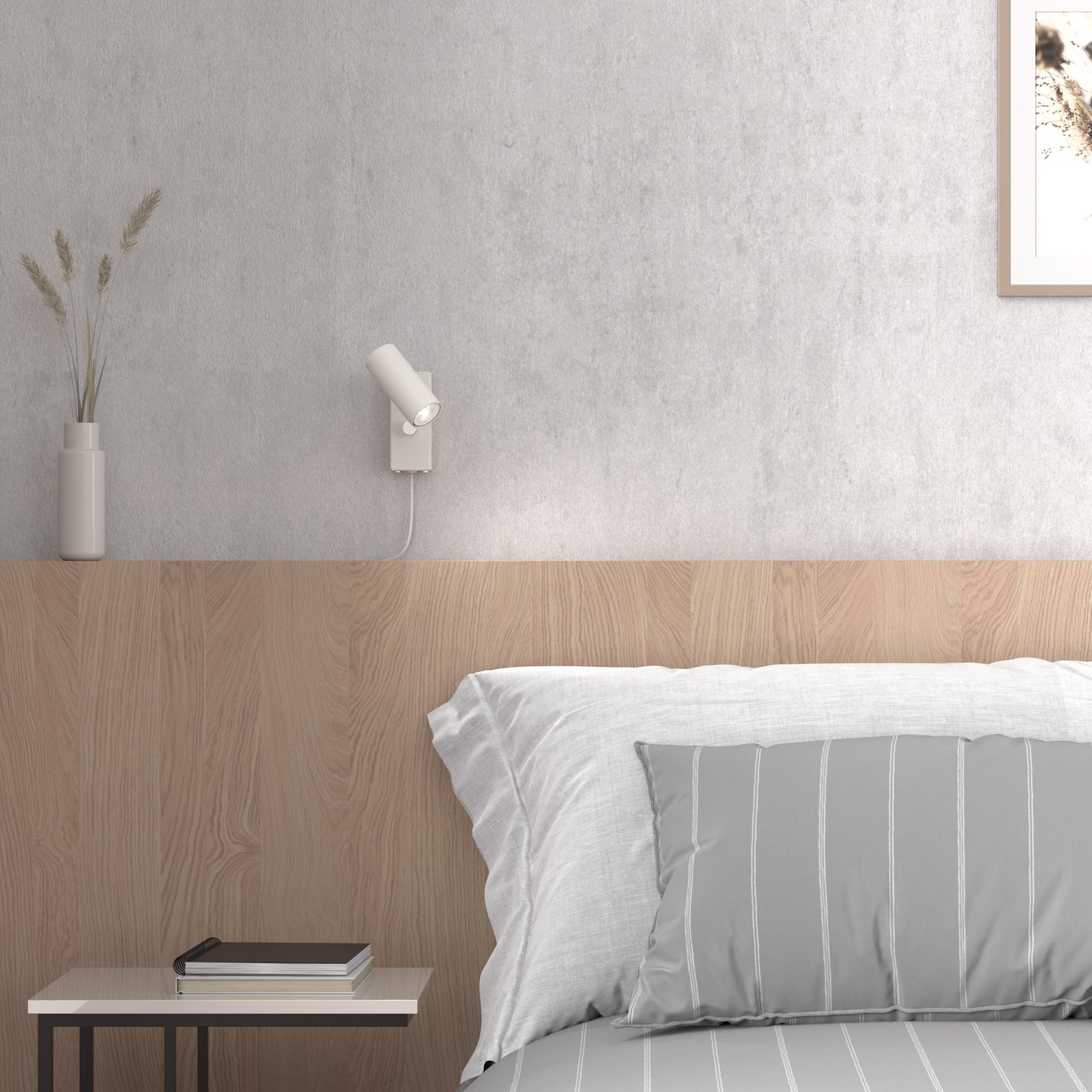 Cato Wall Lamp Matt White - Belid Cato Wall Lamp Matt White - Belid
