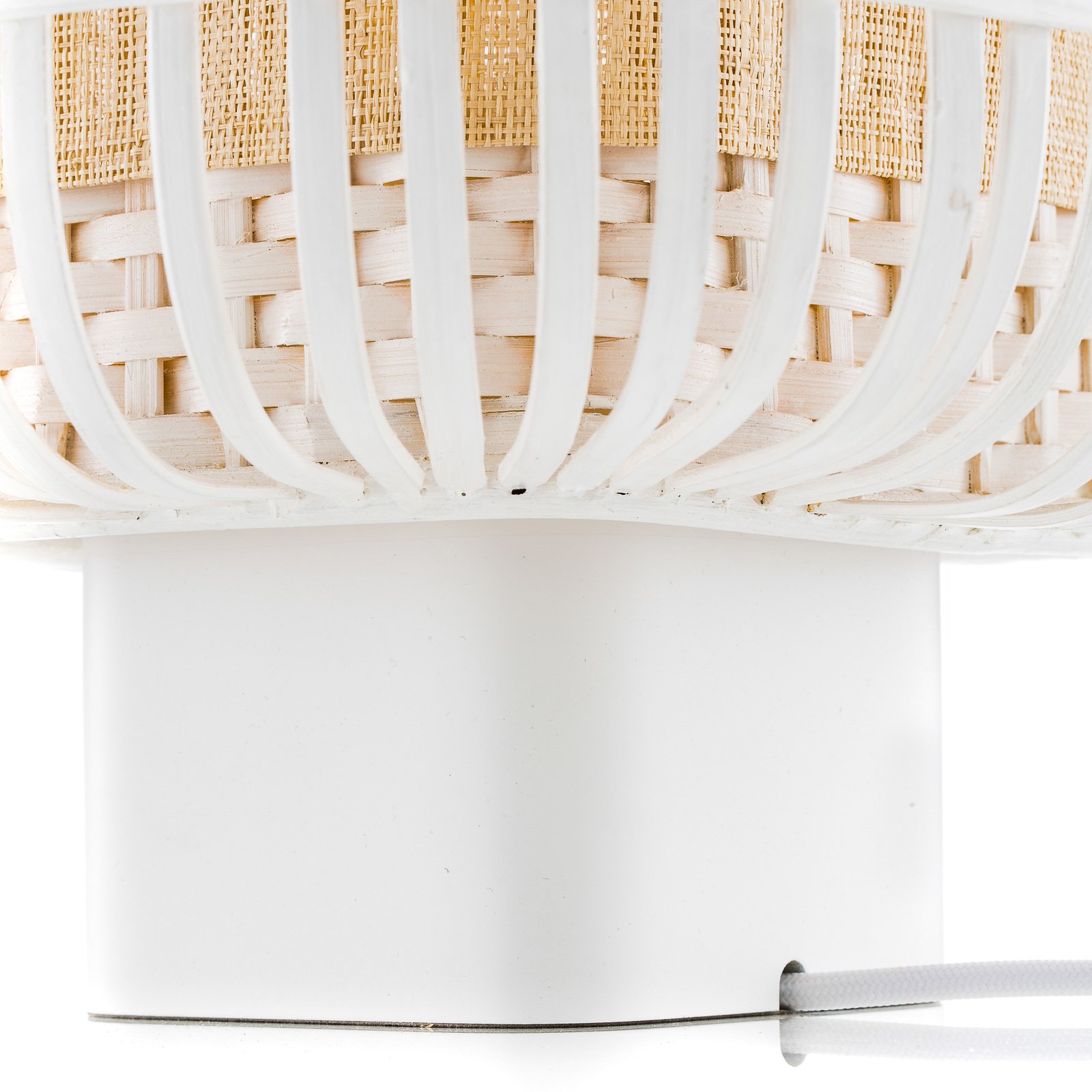 Bamboo Square Candeeiro de Mesa S White - Forestier